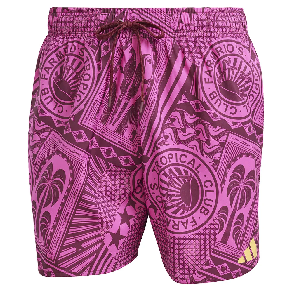 adidas X Farm 3 Stripes 5´´ badeshorts