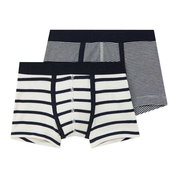 Hvid Boxers 2-pak - Petit Bateau → Luksusbaby.dk