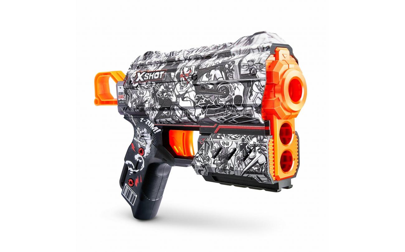 X-shot Skins Flux met 8 darts