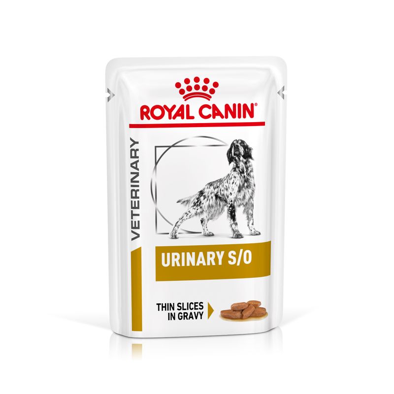 Royal Canin Veterinary Canine Urinary S/O en sauce