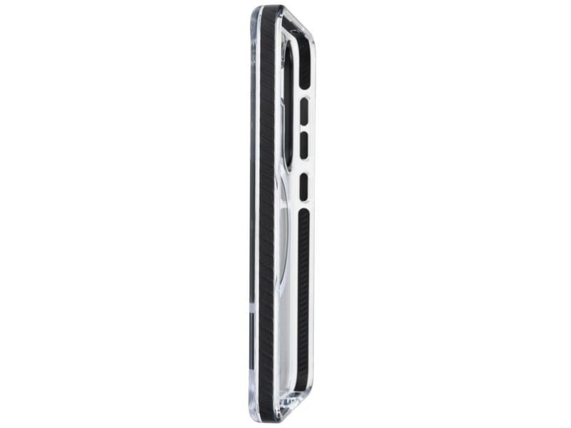 onit Back Cover Armorix Galaxy S25 Schwarz transparent MagSafe-kompatible Schutzhülle, fallgeprüft nach MIL-STD-810H