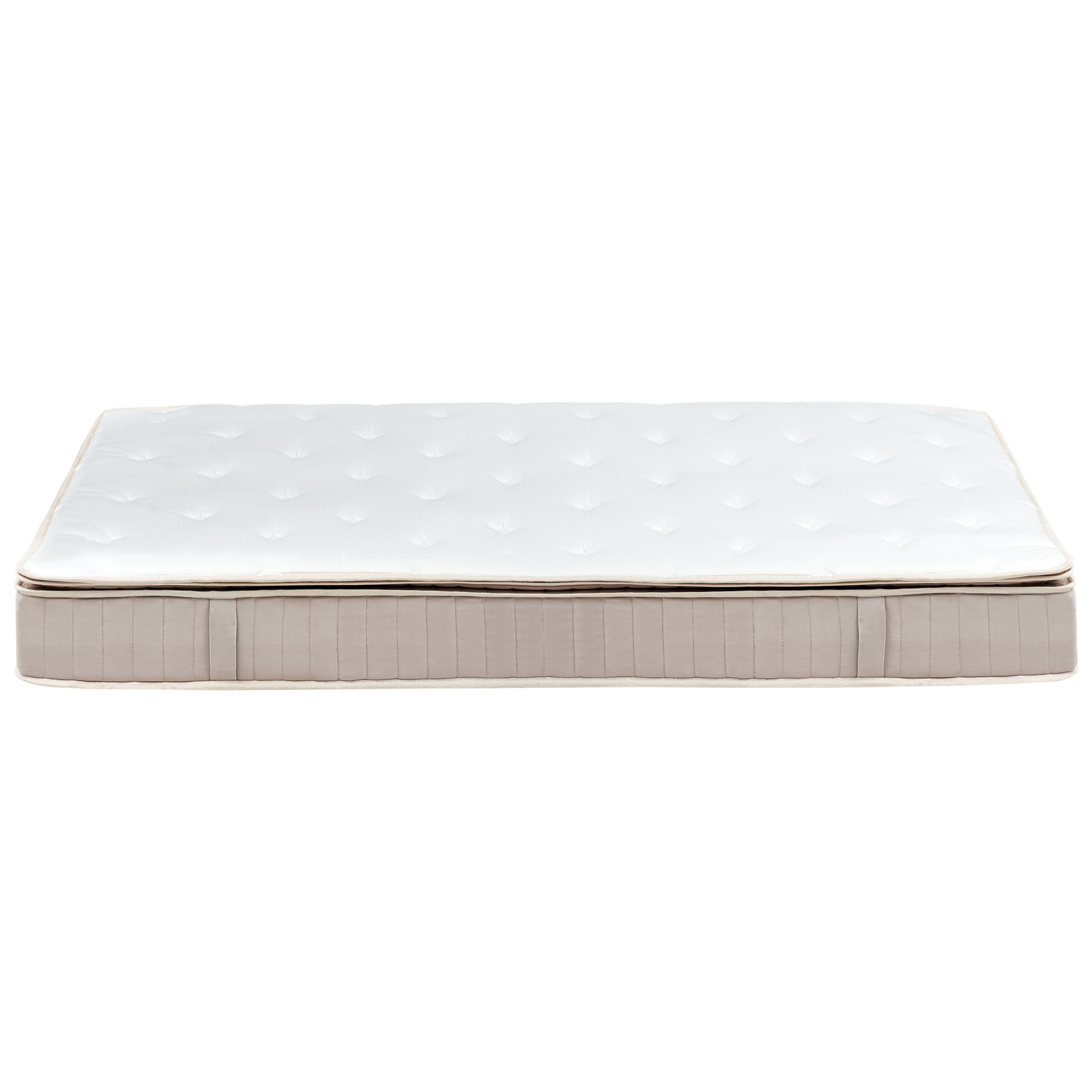 Beliani-DAYDREAM-Pocketveringmatras medium-Wit-140 x 200 cm-Polyester