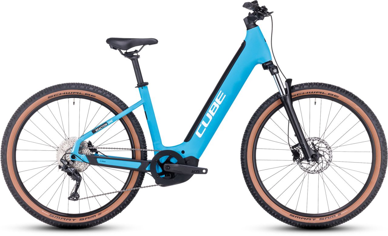 Cube Reaction Hybrid ONE 750 Easy Entry skyblue´n´white kaufen | Bike-Discount