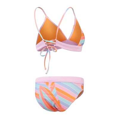 SpeedoPrinted Banded Triangle 2 Piece - rosa