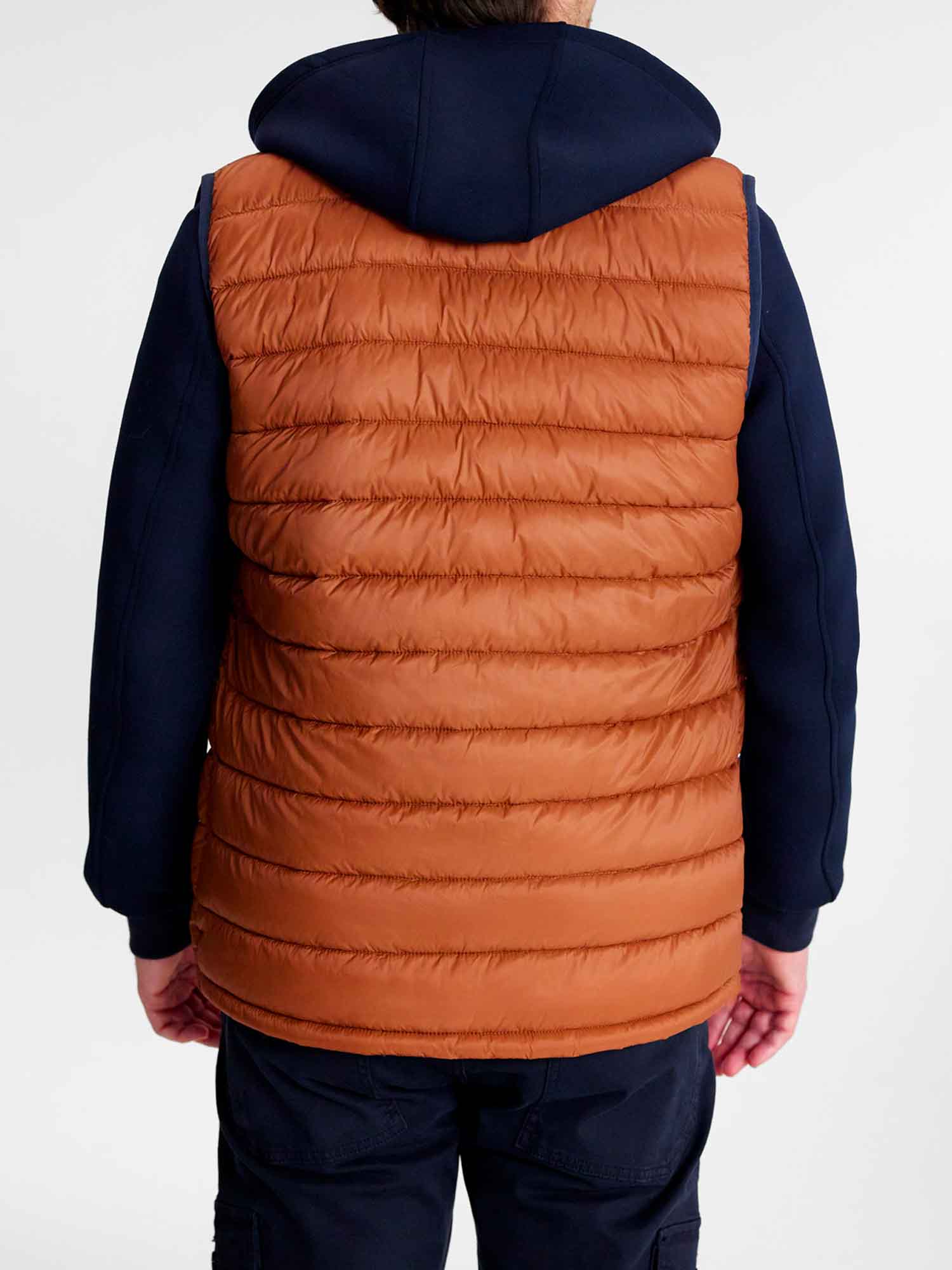 Doudoune Sans Manches Homme Eco Conçue Marron