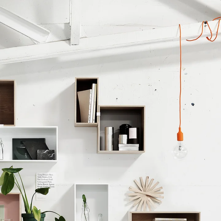 Muuto - Socket E27 LED-Pendelleuchte, dunkelgrün