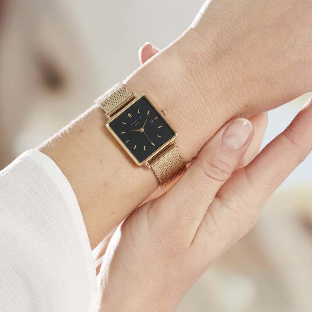 Montre Rosefield The Boxy Noir