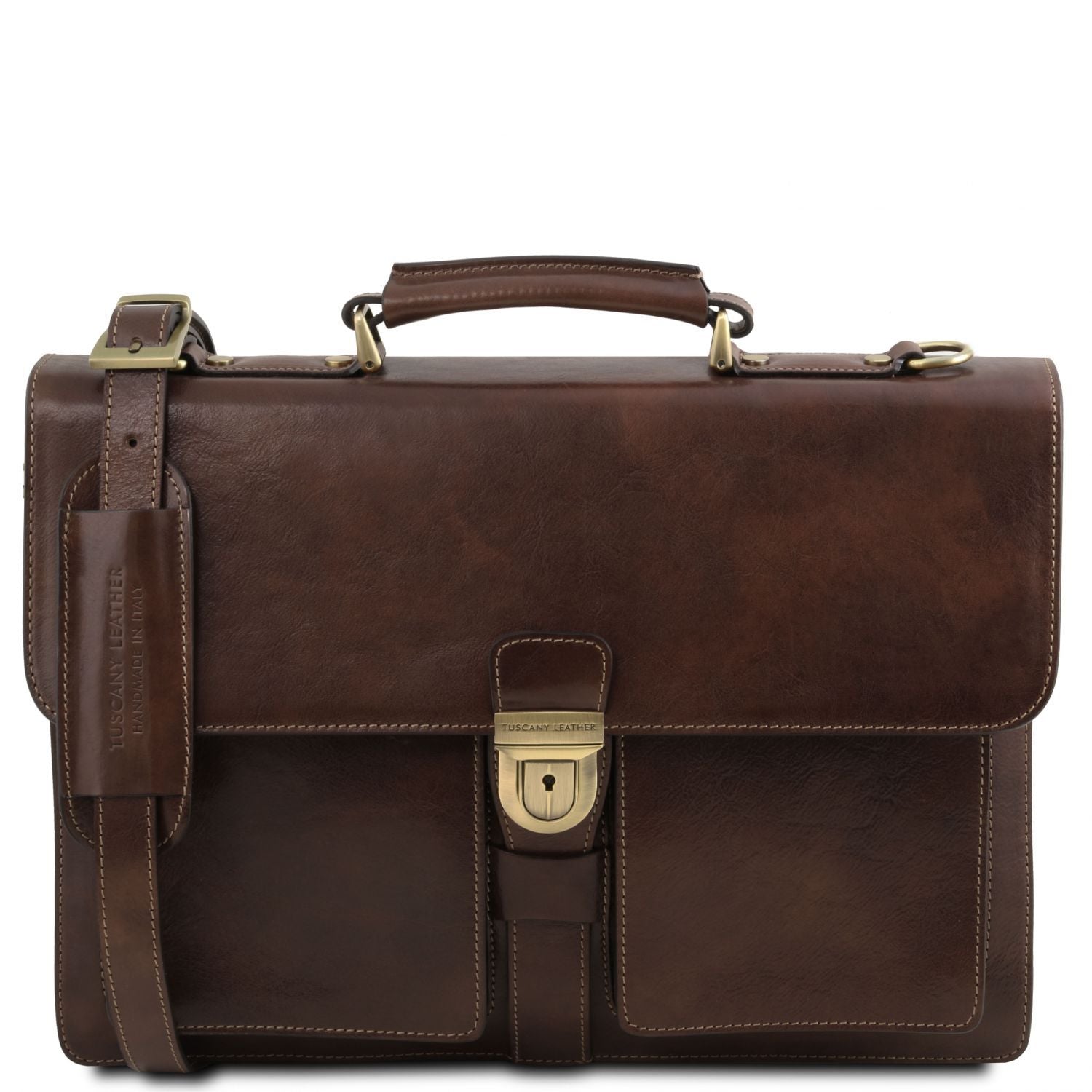 TL141825 – Assisi – leren Aktetas 3 compartments