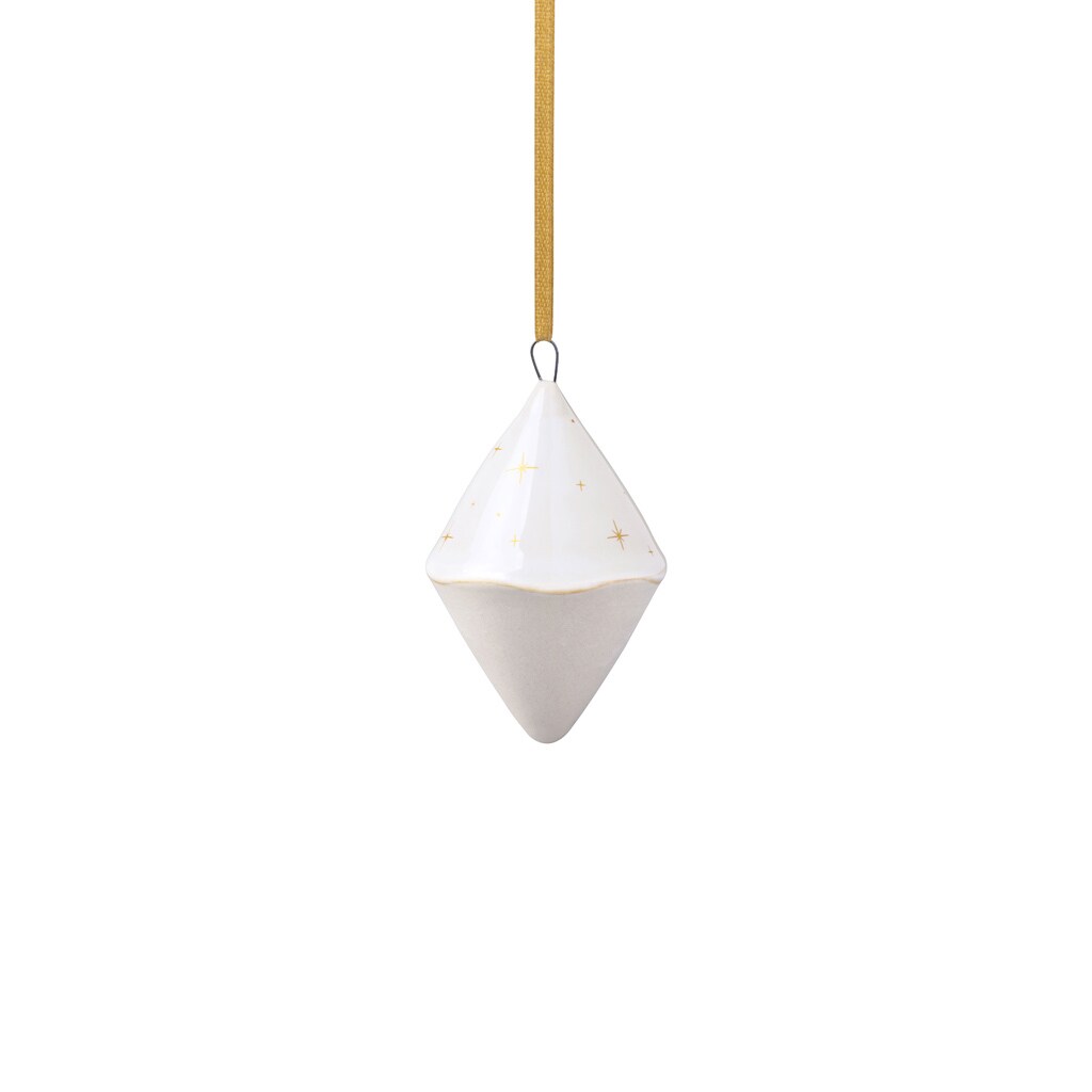 like. by Villeroy & Boch Ornament Doppelkegel Winter Glow