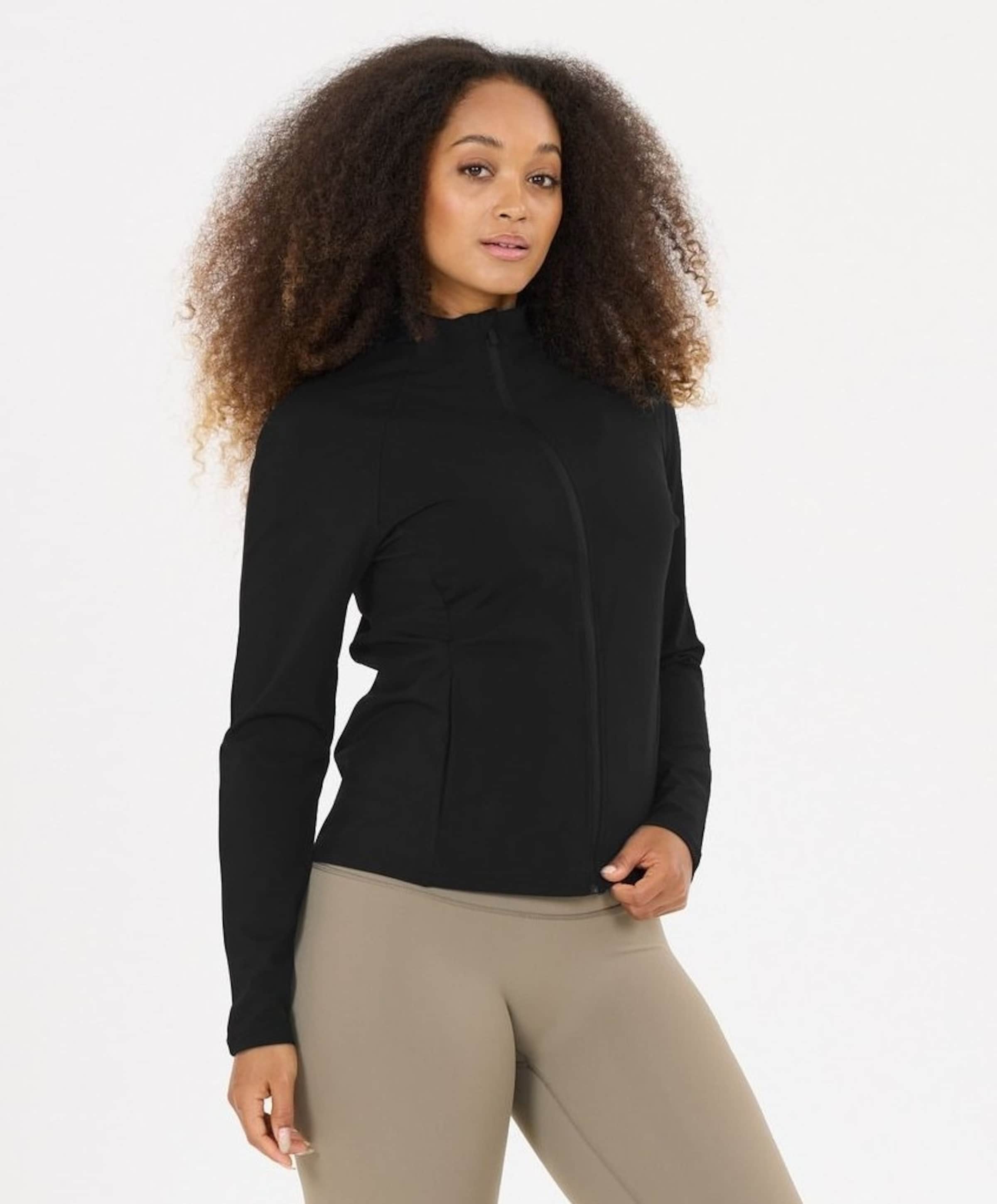 Athlecia Dames jas zwart