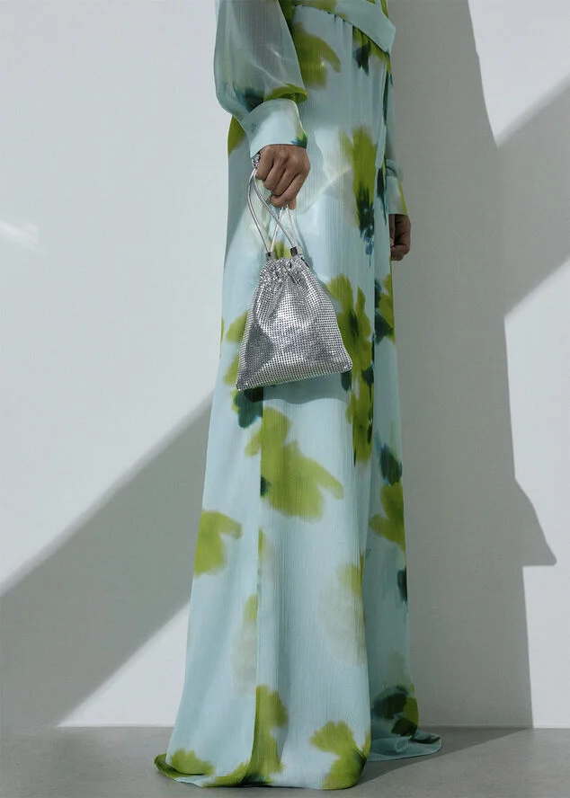 MANGO BAG P-- FRAN Silver
