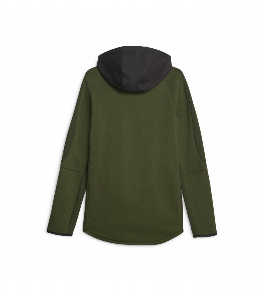 Moletom Puma Evostripe verde escuro
