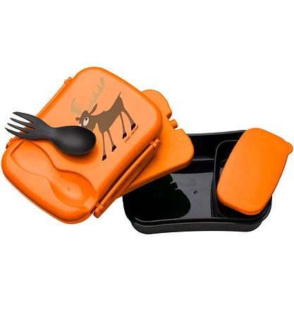 Carl Oscar Lunchbox m. Kühlelement - Orange Moose