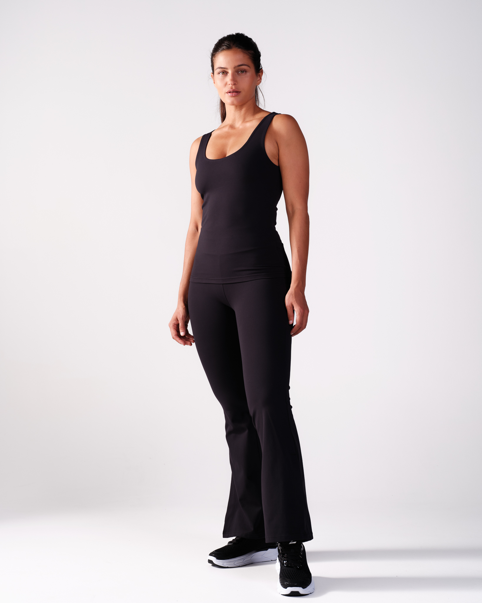LEVITY Second-Skin Tank Top Black
