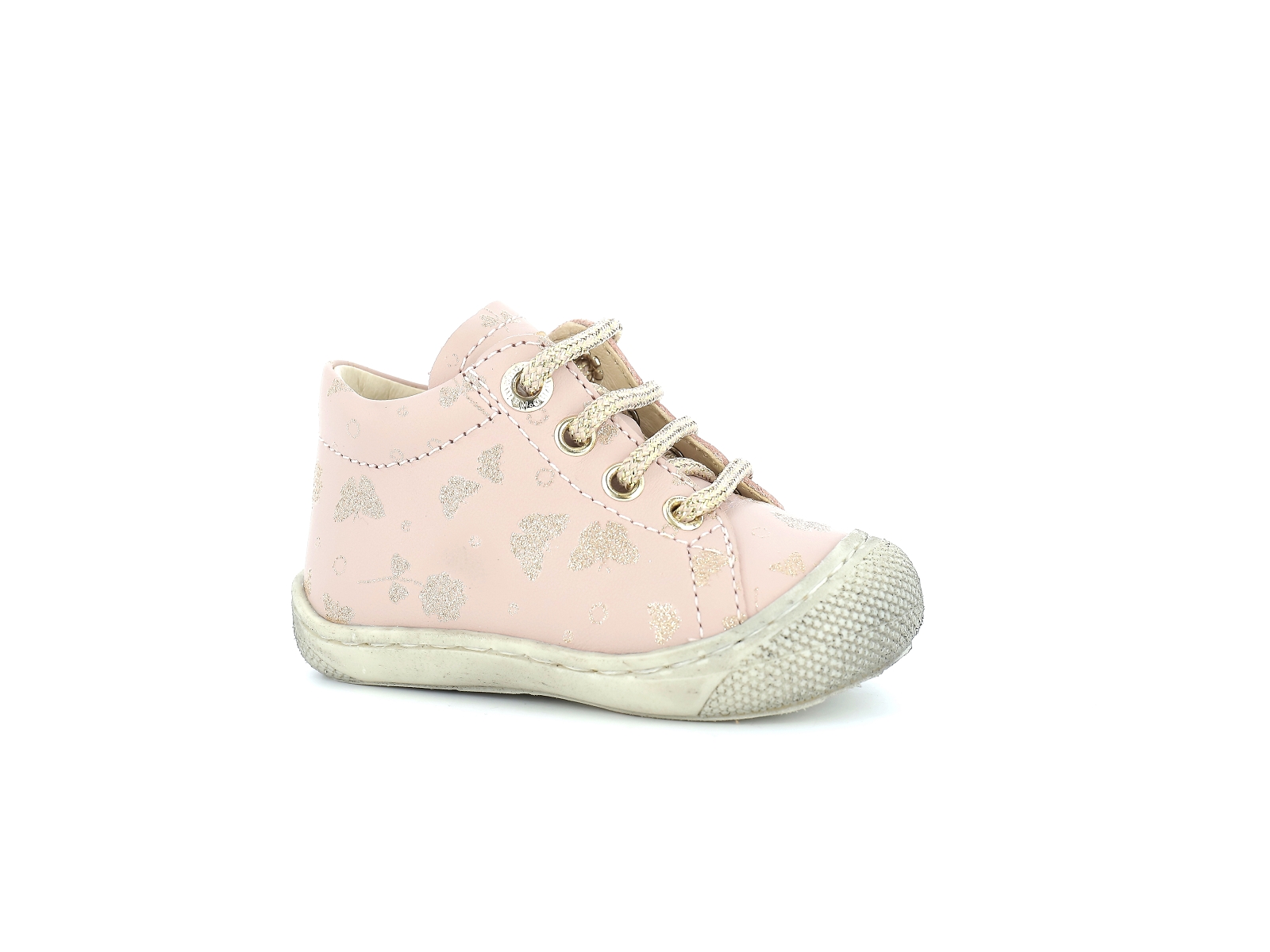Naturino-COCOON 2012889 M4 0M04 Cuir Or rose