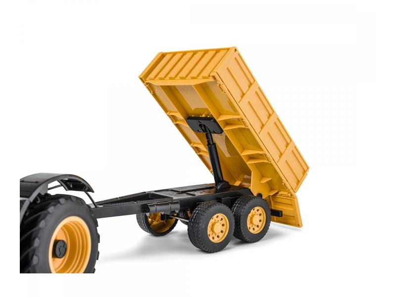 Carson Traktor JCB Fastrac mit Anhänger RTR, 1:16 Ferngesteuerter Traktor mit Licht und Sound