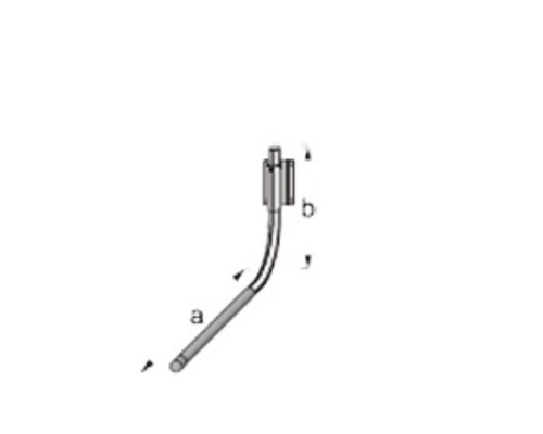 Alfer Universele Fietshouder, rubber, 550 mm diep x 270 mm hoog, blank aluminium, 2 stuks