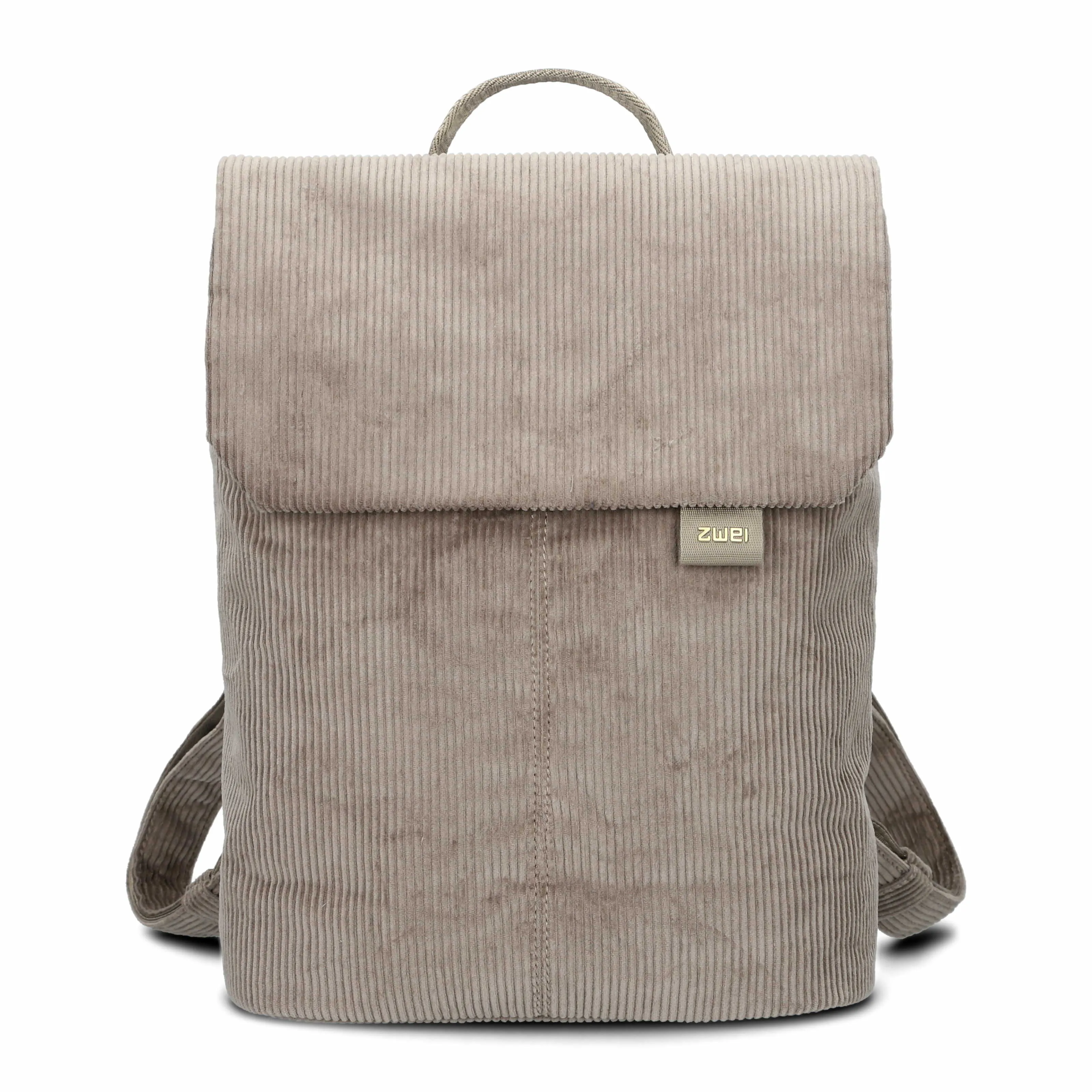 ZWEI Rucksack Taupe Lederimitat