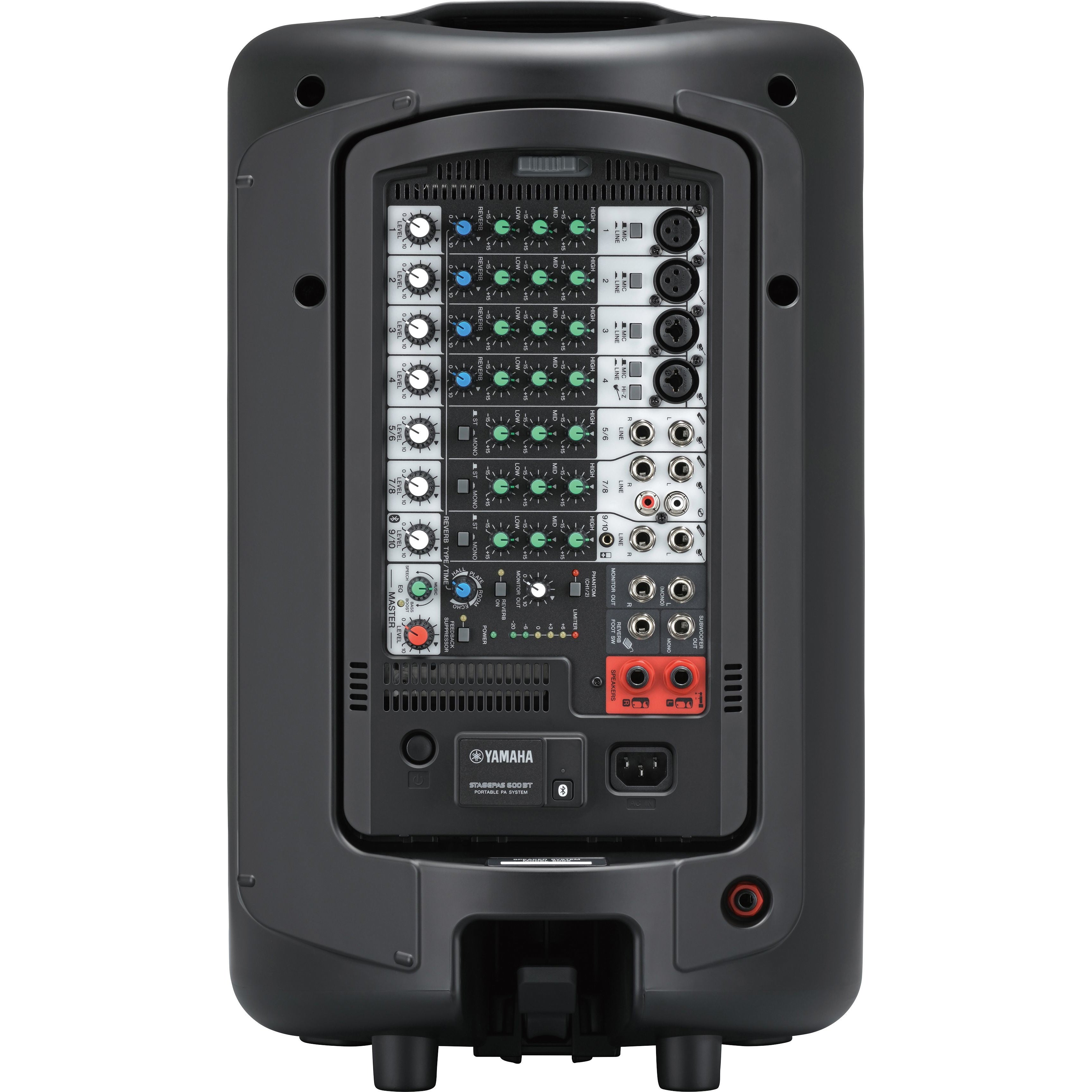Yamaha Stagepas 600BT set met fitness headset