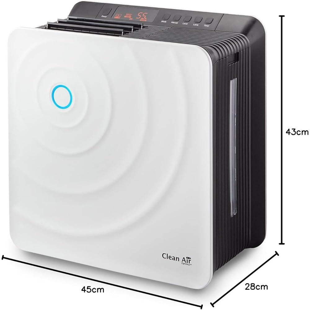 Clean Air Optima Humidificateur 400 ml/h blanc : Cuisine et Maison