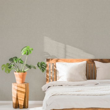 Vliesbehang Melle taupe 118155