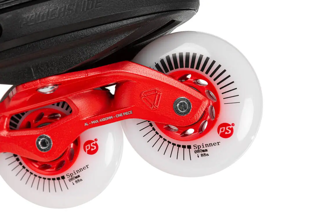 Powerslide Next Black Red 80 Freeskates | SkatePro