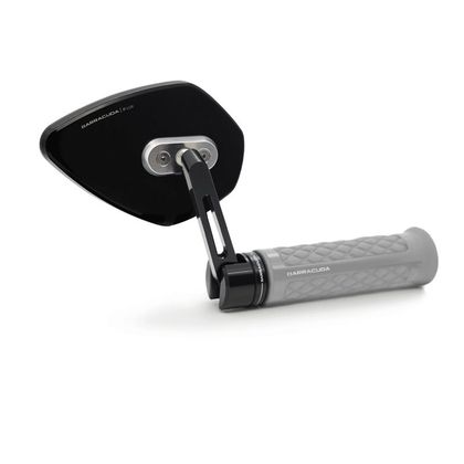 Rétroviseur Barracuda SKIN-X BAR END B-LUX (la paire) Universel - Noir