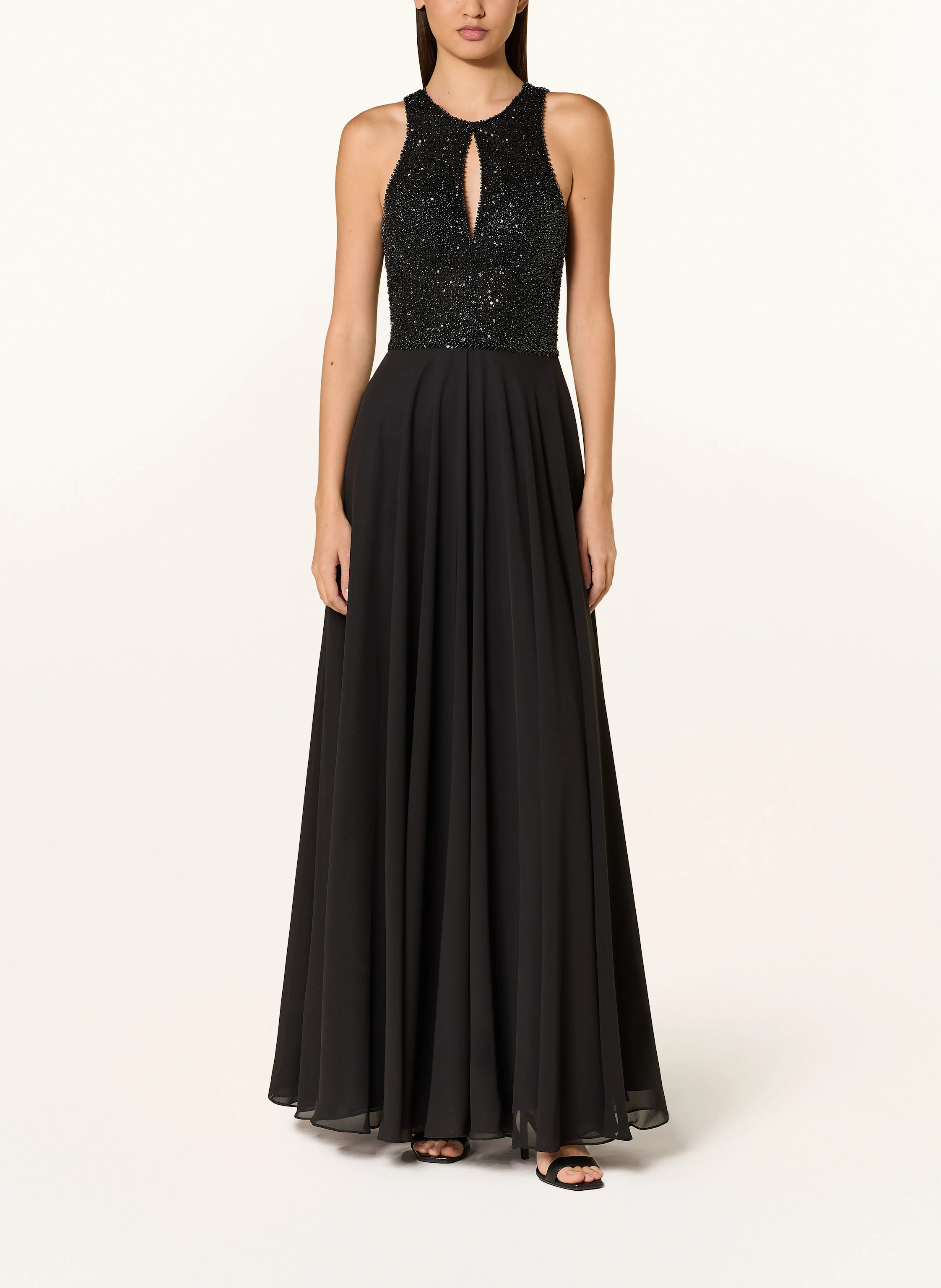 Hey Kyla Abendkleid mit Schmuckperlen