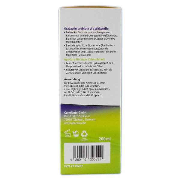 ApaCare OraLactin Liquid (200 ml)