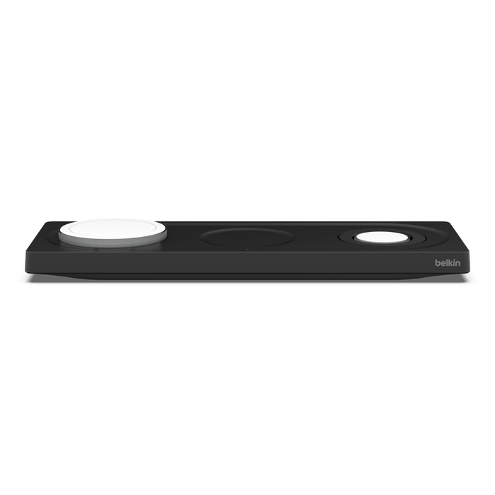 (15W) 3in1 Boost Charge Pro MagSafe Qi Wireless Charger Ladegerät für Apple iPhone / Apple Airpods / Apple Watch (WIZ016vfBK) - Schwarz