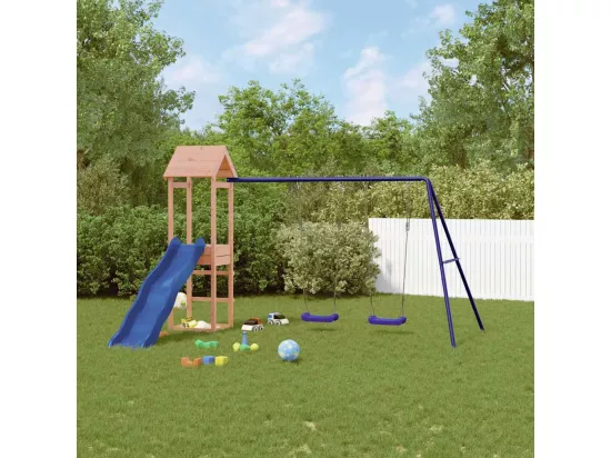 Aire de jeux d'extérieur bois massif de douglas