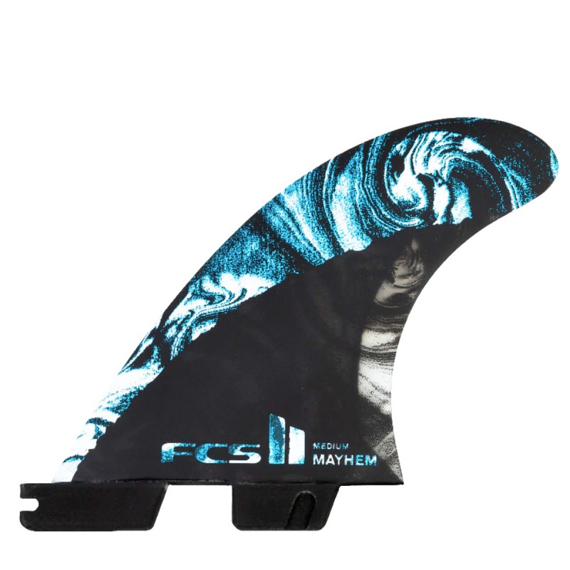 Ailerons FCS II MATT BIOLOS PC Carbon  TRI-QUAD FINS - The Corner Shop