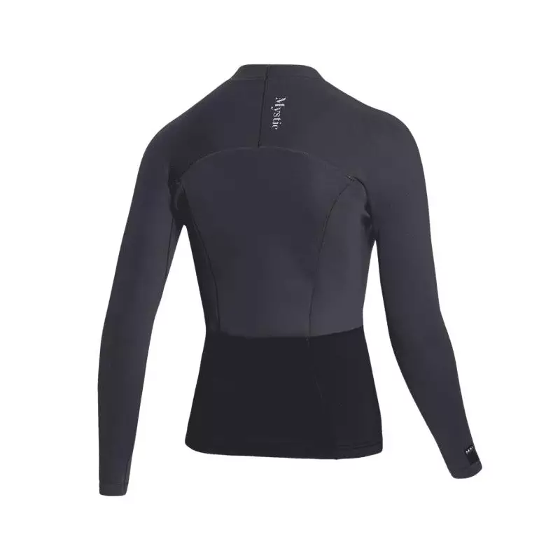 Top néoprène femme MYSTIC Lunar L/S 2mm Dark Grey