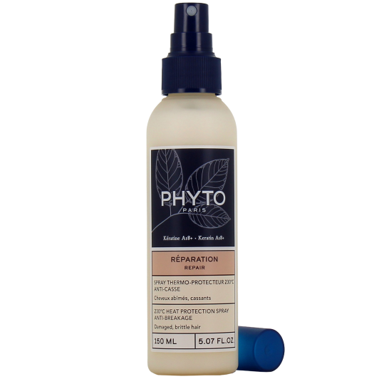Phyto Kératine spray protecteur de chaleur anti-casse - Cheveux abimés