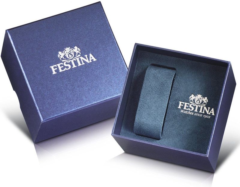 Festina - Klassik - Horloge - Zwart - Analoog - 40 mm