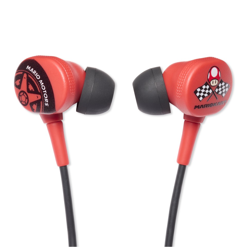 PowerA Wired Earbuds - Mario Kart Motors (Nintendo Switch)
