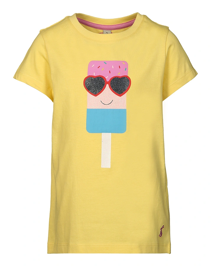T-Shirt PIXIE – LOLLY in gelb