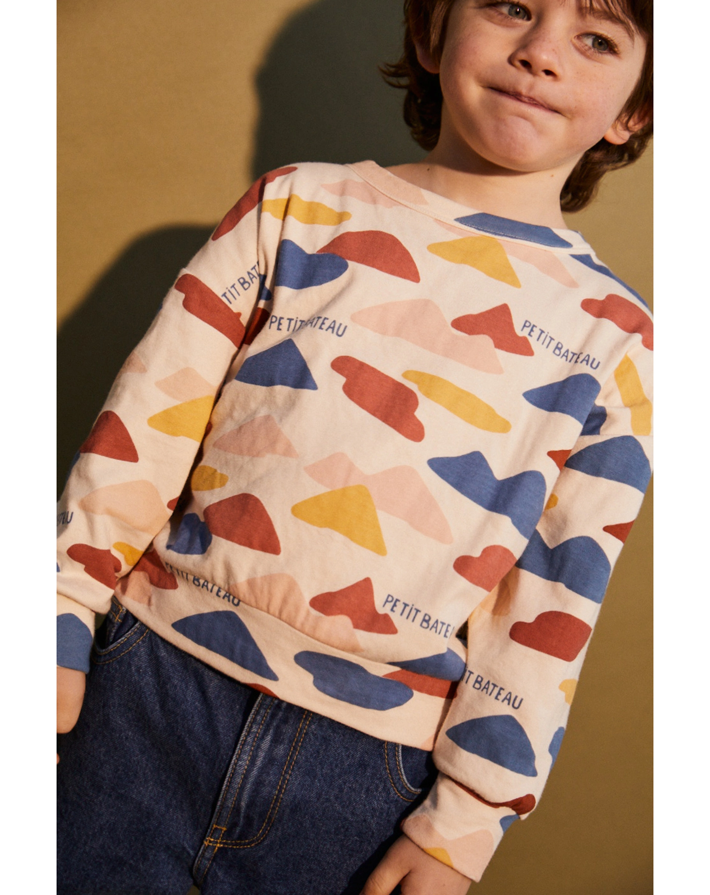 Sweatshirt MONTAGNES in multicolor