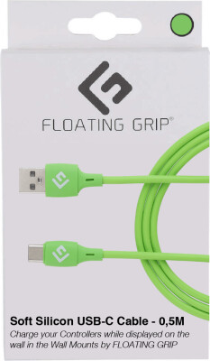 Floating Grip - USB-C Kabel - 0,5 Meter - Grøn