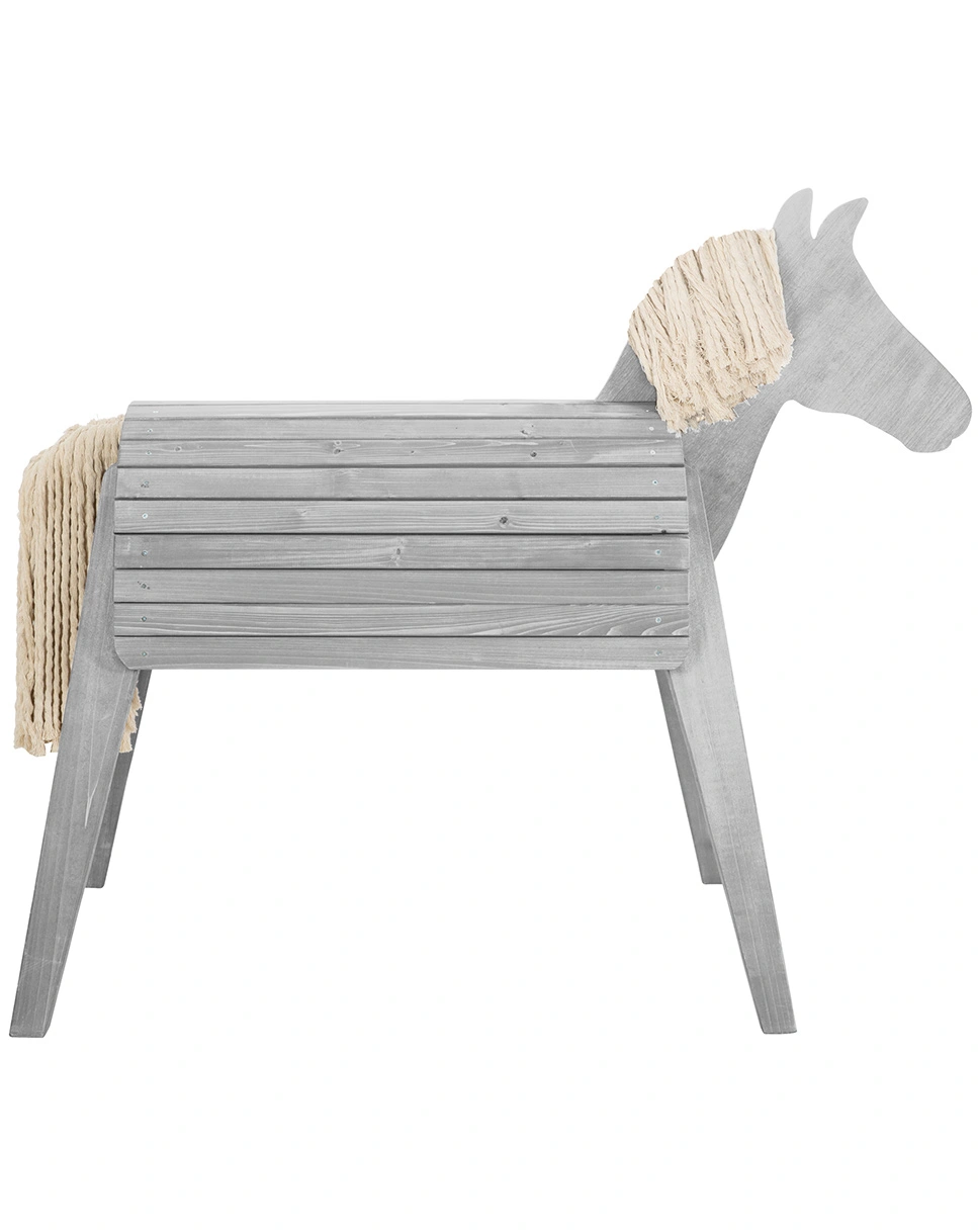 Spielpferd Outdoor (Farbe: grau)