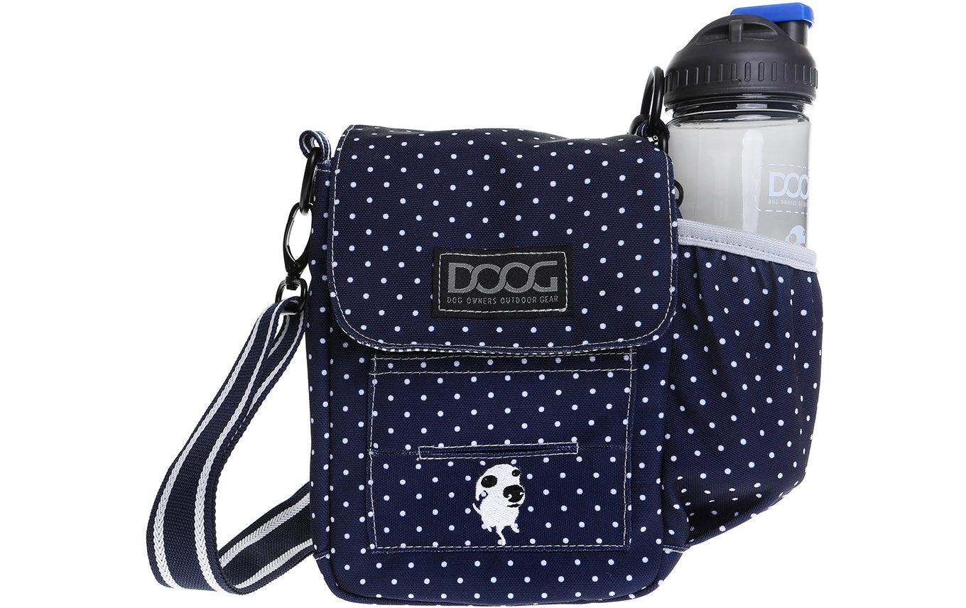 Shoulder Bag Stella Navy / Polka DotsHunde-Walking-Tasche