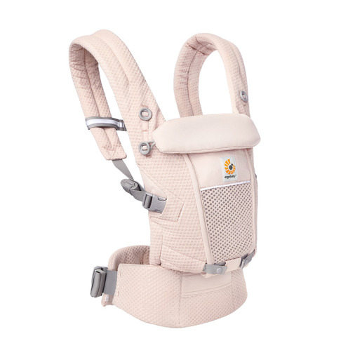 Porte bébé Adapt SoftFlex Mesh Rose Quartz - ERGOBABY