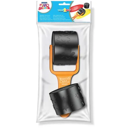 STAEDTLER® FIMO® kids Motivroller work&play Sterne/Blumen