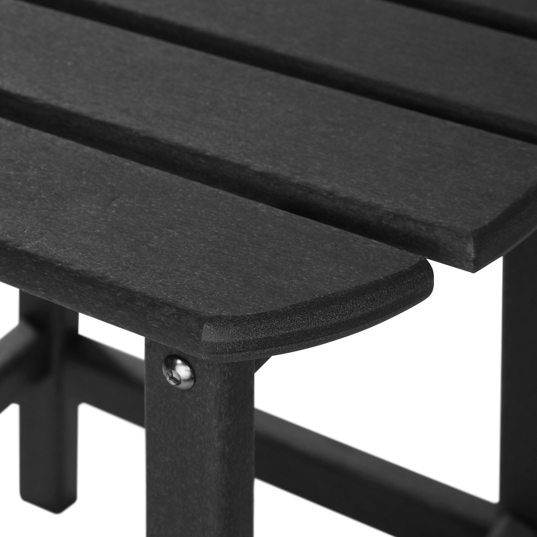 tectake® Beistelltisch, Kunststoff, in Holzoptik, 48 x 37,5 x 45,5 cm