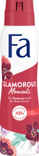 Fa Glamorous Moments Déodorant 48h Orchidée Noire Spray 150ml