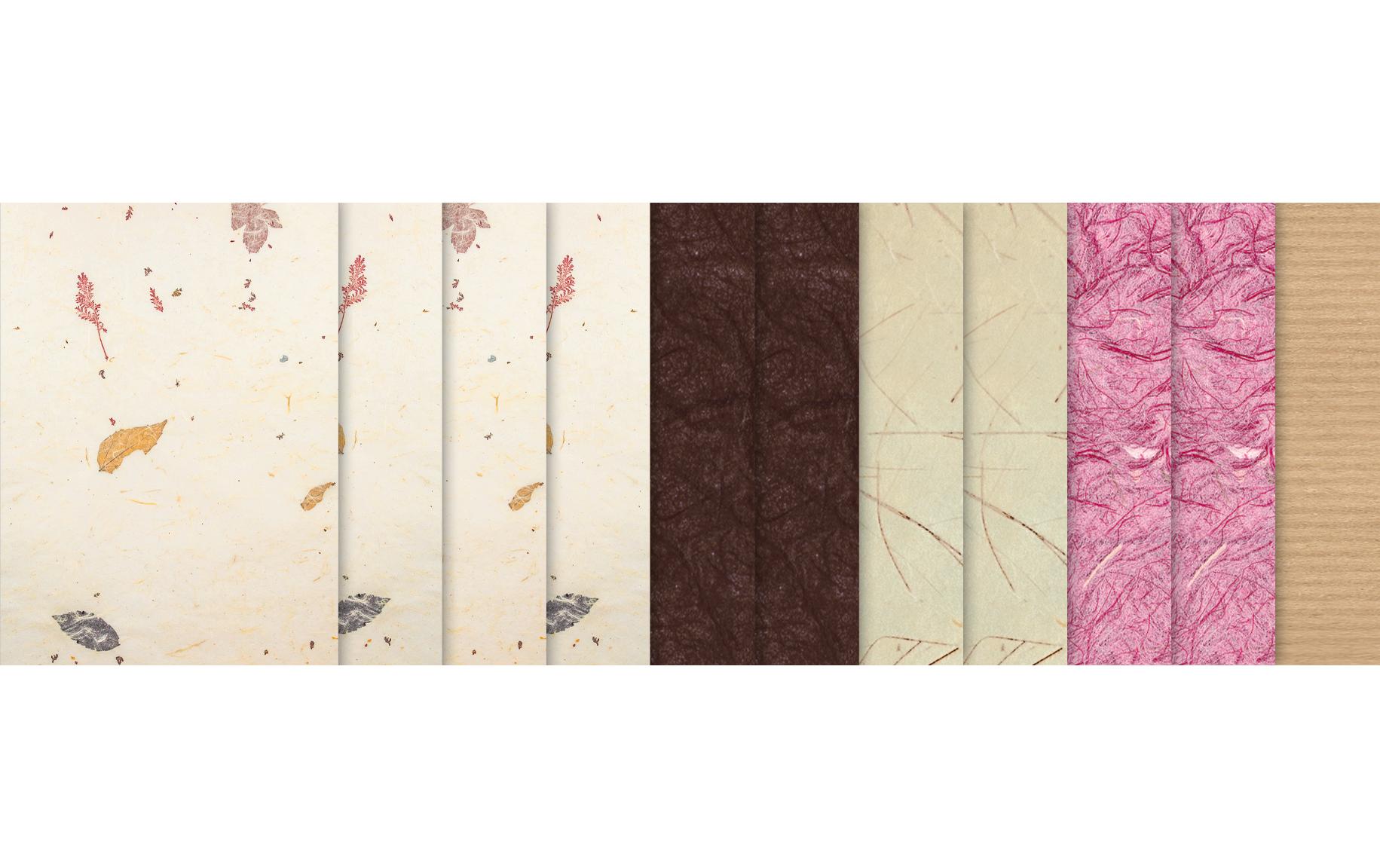 Bastelpapier Natur LeavesPapier zum Basteln