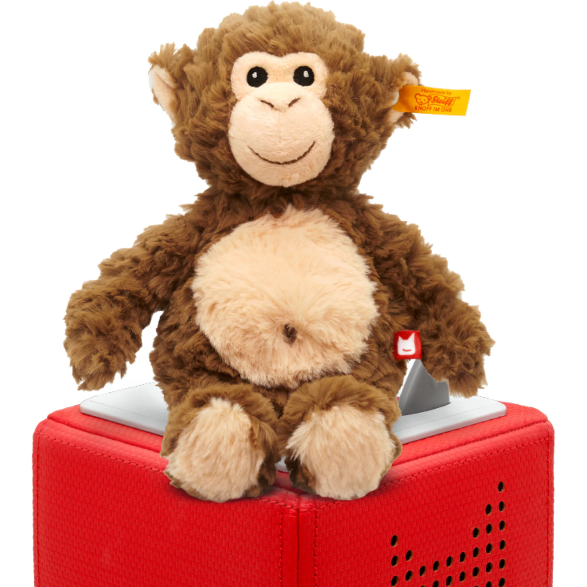 Tonies Kuscheltier Steiff Soft Cuddly Friends mit Hörspiel - Bodo Schimpanse