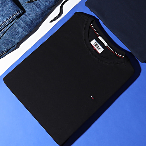 Tee Shirt Manches Longues Stretch Fit Slim 0804 Noir