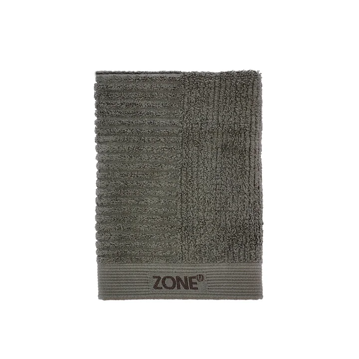 Zone Denmark - Classic Gästehandtuch, 50 x 70 cm, olivgrün