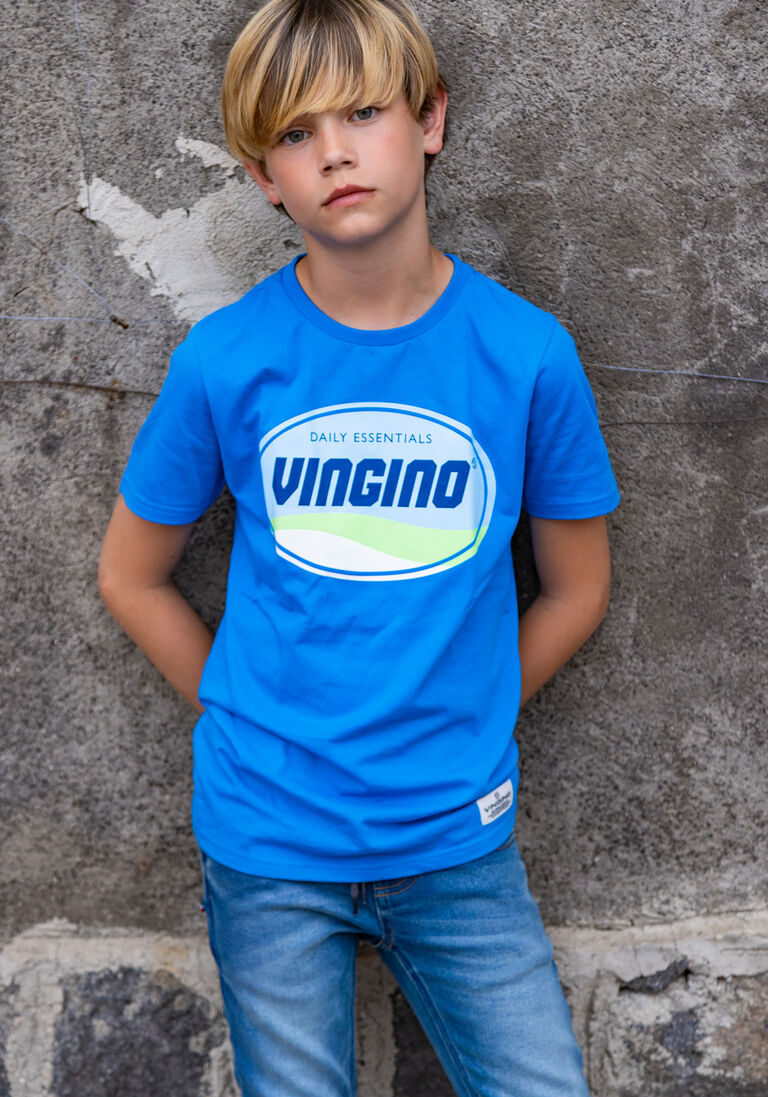VINGINO blauwe vingino t-shirt jield